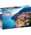 Puzzle da 1000 Pezzi - Positano at Dusk, Italy