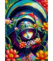 Puzzle da 1000 Pezzi - Floral Warrior