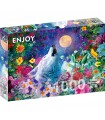 Puzzle da 1000 Pezzi - Wolf Moon