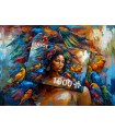 Puzzle da 1000 Pezzi - Feathery Queen