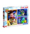 3 Puzzle da 48 Pezzi Toy Story 4