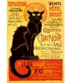 Puzzle da 1000 Pezzi Vintage Posters Le Chat Noir