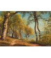 Puzzle da 1000 Pezzi - Peder Mørk Mønsted: Birch Trees at a Coast