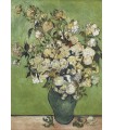 Puzzle da 1000 Pezzi - Vincent Van Gogh: Pink Roses in a Vase