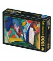 Puzzle da 1000 Pezzi - Wassily Kandinsky: Waterfall