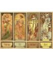 Puzzle da 1000 Pezzi Alphonse Mucha Seasons 2
