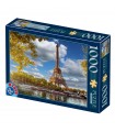 Puzzle da 1000 Pezzi - Eiffel Tower, Paris, France