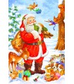 Puzzle da 60 Pezzi - Santa Claus and the Little Animals