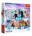 4 Puzzle in 1 - Frozen 2: The Amazing World of Frozen