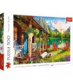 Puzzle da 500 Pezzi - Cabin in the Mountains