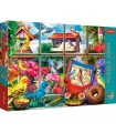 Puzzle da 1000 Pezzi - Premium Plus - Tea Time: World of Birds