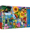 Puzzle da 1000 Pezzi - Premium Plus - Tea Time: Country Life: Songbirds