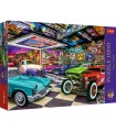Puzzle da 1000 Pezzi - Premium Plus - Tea Time: Car Collectors Garage