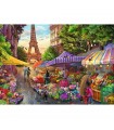 Puzzle da 1000 Pezzi - Premium Plus - Tea Time: Flower Market, Paris