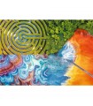 Puzzle da 500 Pezzi UFT - Aerial Mindblow: Maze of Colors