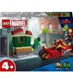 Super Heroes - Iron Man con Moto e The Hulk