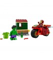 Super Heroes - Iron Man con Moto e The Hulk