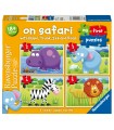 4 Puzzle in 1 - My First Puzzles: Safari