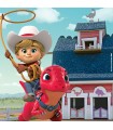 3 Puzzle da 49 Pezzi - Dino Ranch