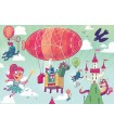 2 Puzzle da 24 Pezzi Puzzle & Play - Festa a Corte