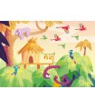 2 Puzzle da 24 Pezzi Puzzle & Play - Spedizione nella Giungla