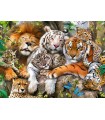 Puzzle da 200 Pezzi XXL - Grandi Felini