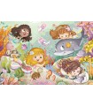 2 Puzzle da 12 Pezzi - Fatine e Sirene