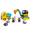 Lego - Camion e scavatrice cingolata - 10931
