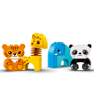 Lego - Il treno degli animali - 10955