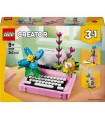 Creator - Macchina da Scrivere con fiori