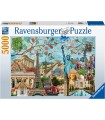 Puzzle da 5000 Pezzi - Big City Collage