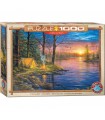 Puzzle da 1000 Pezzi - Evening Mist by Abraham Hunter