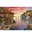 Puzzle da 1000 Pezzi - Davison, Dominic: Mediterranean Harbor