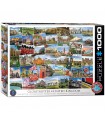 Puzzle da 1000 Pezzi - Globetrotter United Kingdom