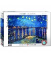 Puzzle da 1000 Pezzi - van Gogh, Vincent: EG-The Starry Night Over the R