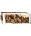 Puzzle da 1000 Pezzi Panorama - Dinosaurs by Haruo Takino
