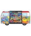 Puzzle da 550 Pezzi - Tin Box:  550pcs - VW Bus Tin - Wave Hopper