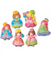 Modella & Dipingi / Principesse Glitter