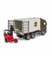 Scania Super 560R Camion UPS Portacontainer con Muletto  