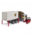 Scania Super 560R Camion UPS Portacontainer con Muletto  