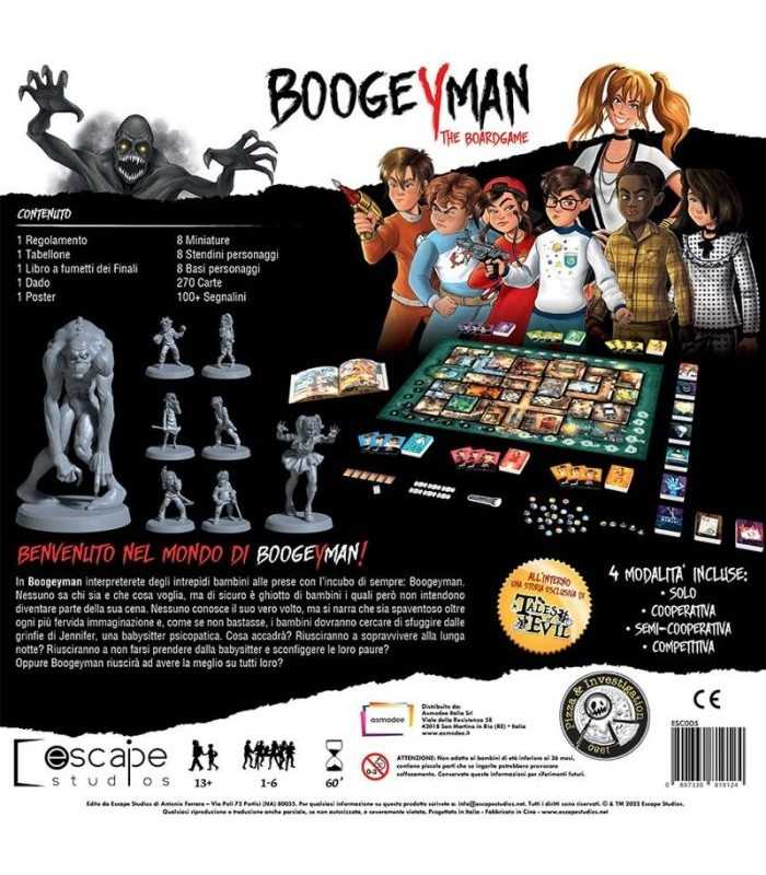 Boogeyman - Il Gioco da tavolo, Giochi da tavolo Horror, Asmodee