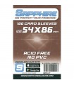 100 Bustine Sapphire NUT 54x86