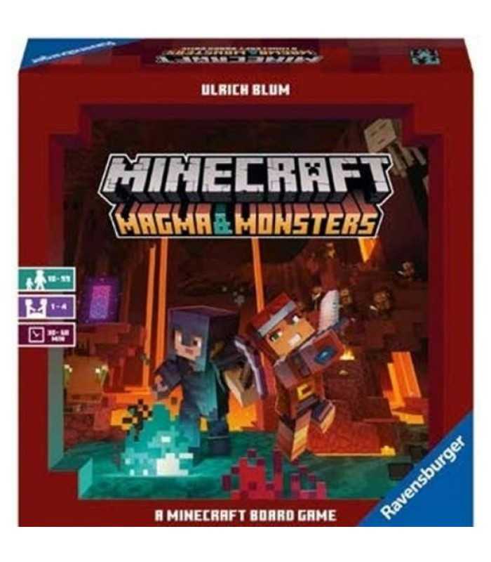 Minecraft - Il gioco da tavolo - Magma & Monsters, Giochi Per Famiglia, Ravensburger