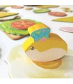 Ham's Sandwich Shop - Gioco da Tavolo Strategico per Famiglie e Amici - 2-3 Giocatori, 30 Minuti, 8+ Anni, Kengo Ōtsuka