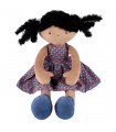 LEOTA - Capelli Neri e Vestito Viola - 42 cm