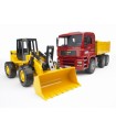 Camion MAN TGA con Pala Meccanica FR 130