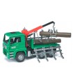 Trasporto Tronchi con Gru MAN TGA