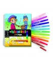 Libri da colorare Fashion Girl con Pennarelli