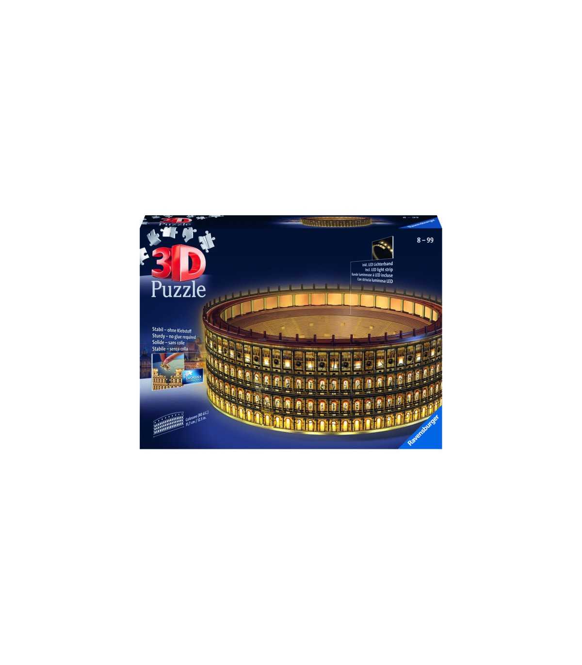 Puzzle 3D Serie Maxi Colosseo Night Edition Puzzle 3D Ravensburger