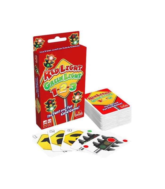 RED LIGHT GREEN LIGHT CARD GAME Giochi per Bambini Goliath Get